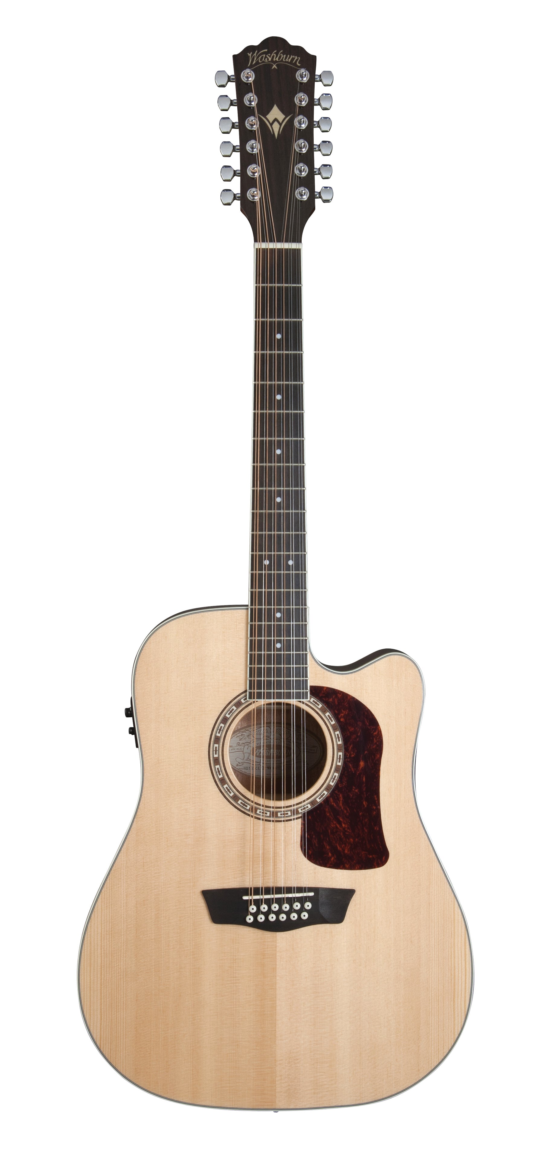 Washburn D10SCE-12 Heritage 10 Series 12 String Acoustic Electric Guitar