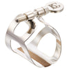 BG Tradition Silver Plated Ligature for Bb Clarinet with Cap, L2BG