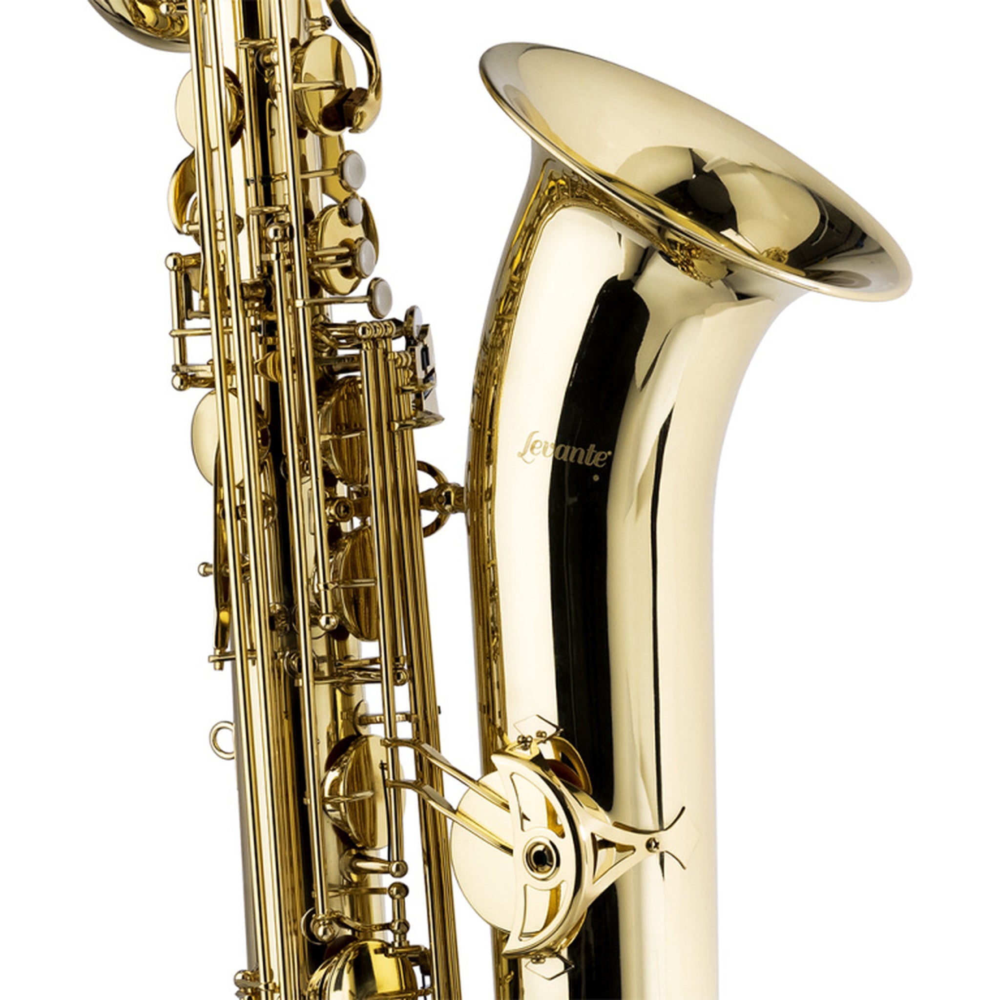 Stagg Levante Eb Baritone Saxophone, With Flight Case