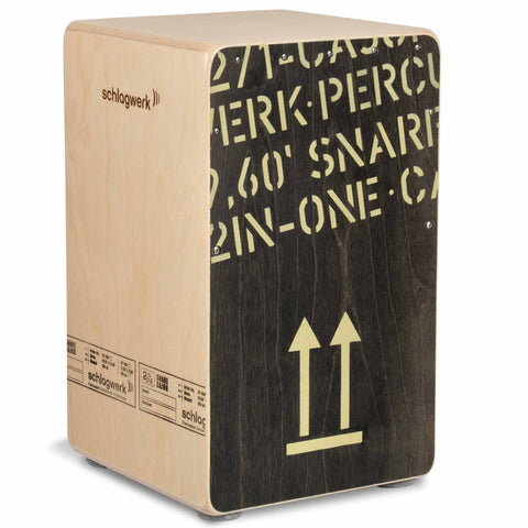 Schlagwerk CP404BLK 2inOne Cajon Black Large