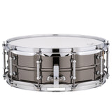 Ludwig LB416T Black Beauty 5x14 Smooth Shell, Tube Lugs Snare Drum