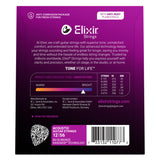 Elixir 80/20 Bronze Acoustic Guitar Strings, NANOWEB, Light/Medium (.012-.056)