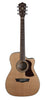 Washburn F11SCE Heritage 10 Series Folk Cutaway Acoustic Electric Guitar Natural