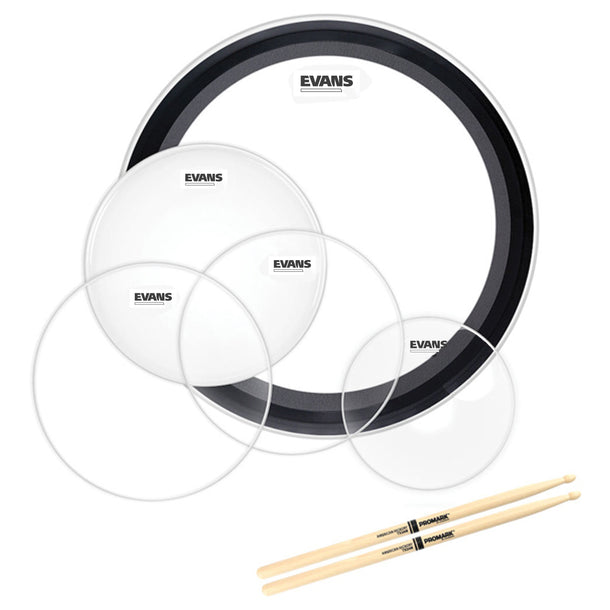 Evans American Upgrade Drumhead Fusion Pack (10