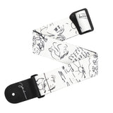 D'Addario John Lennon Art Series Polyester Strap - John & Yoko