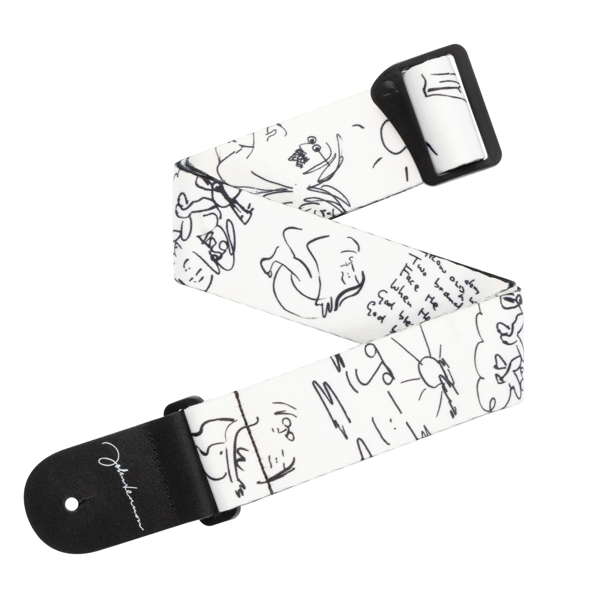 D'Addario John Lennon Art Series Polyester Strap - John & Yoko