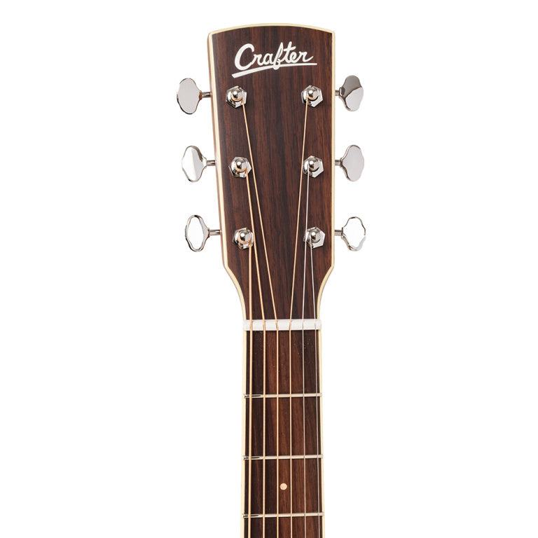 Crafter Es Series, Dreadnought Cutaway Acoustic-Electric Guitar Solid Spruce Top