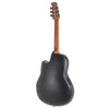 Ovation Celebrity Traditional Classic Nylon E-Acoustic Guitar CS24C-5G, CS/Mid/Cutaway, Black Gloss