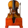 D'Luca Elegance Wood Cello Stand with Bow Holder 4/4 Full Size Natural