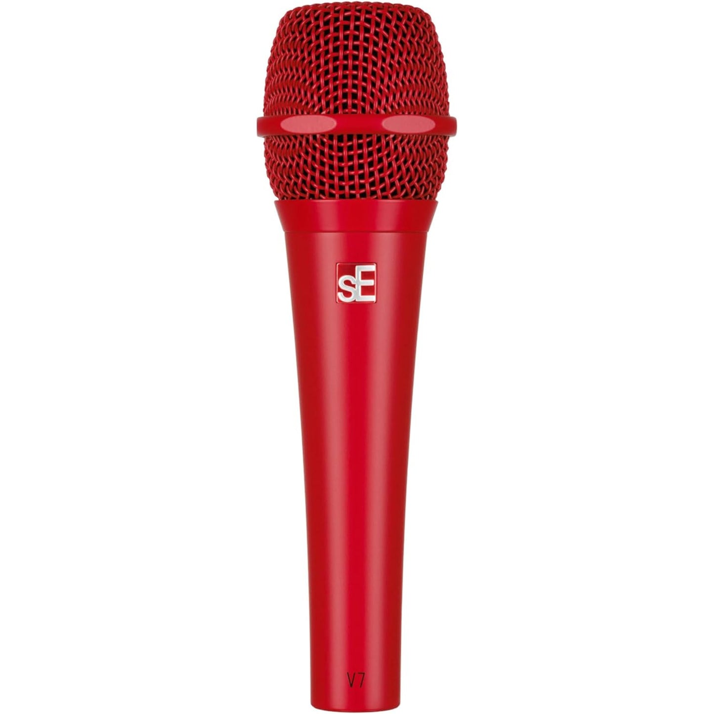 sE Electronics Studio-grade Handheld Microphone, Supercardioid in Red