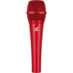 sE Electronics Studio-grade Handheld Microphone, Supercardioid in Red