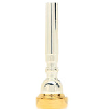 Bach Classic Silver Plated Trumpet Mouthpiece with Gold-plated Rim 7C