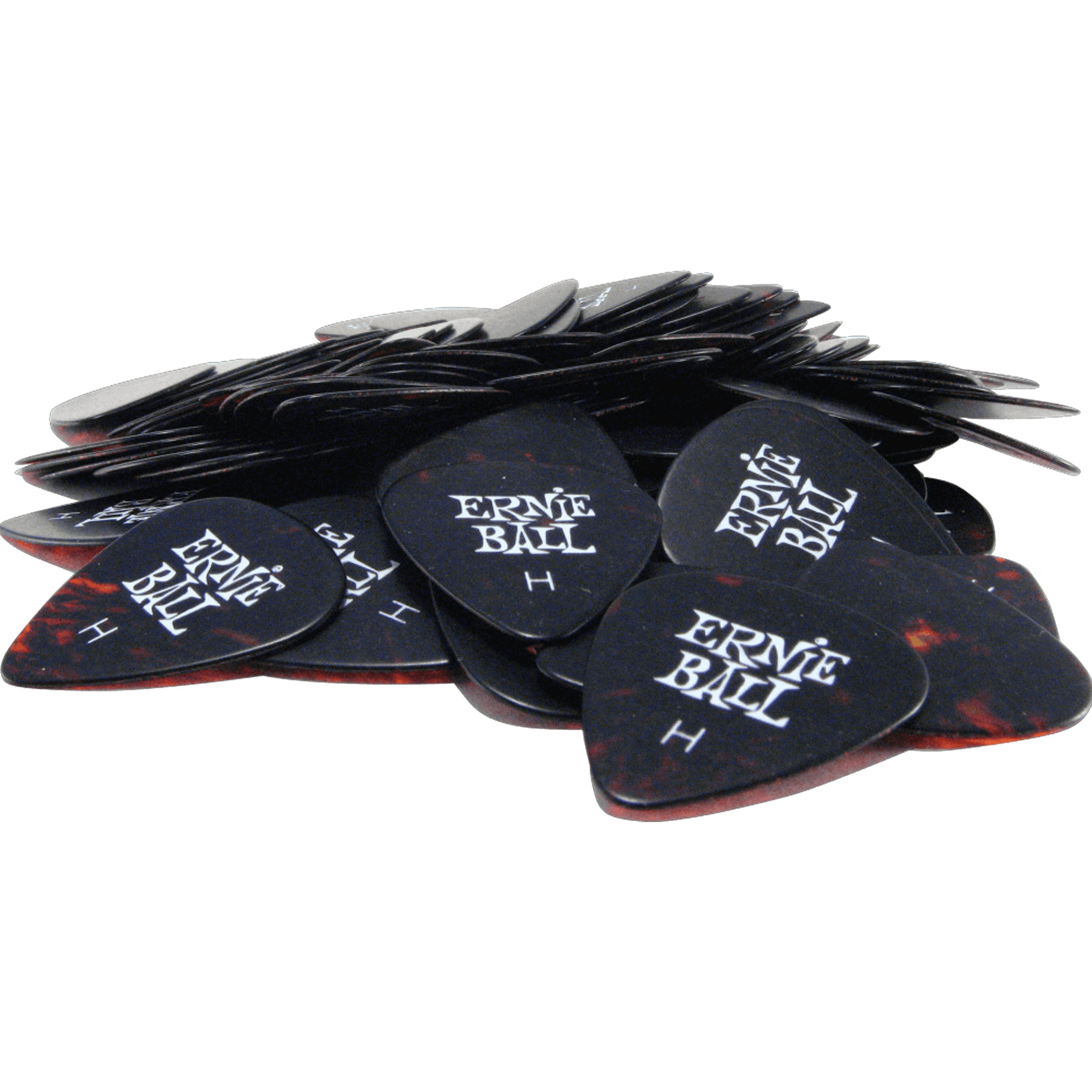 Ernie Ball Cellulose Guitar Picks - Heavy Shell - 144 Pack