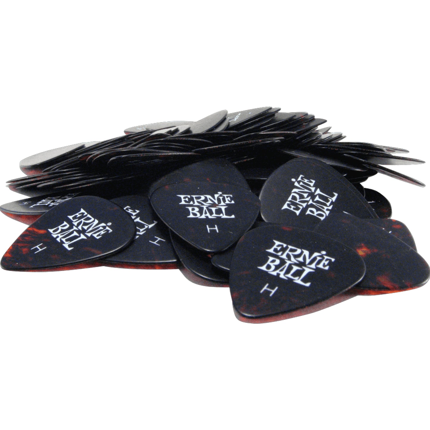 Ernie Ball Cellulose Guitar Picks - Heavy Shell - 144 Pack