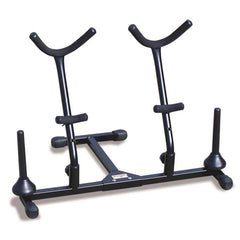 Hamilton International Style Double Saxophone Stand with two Pegs