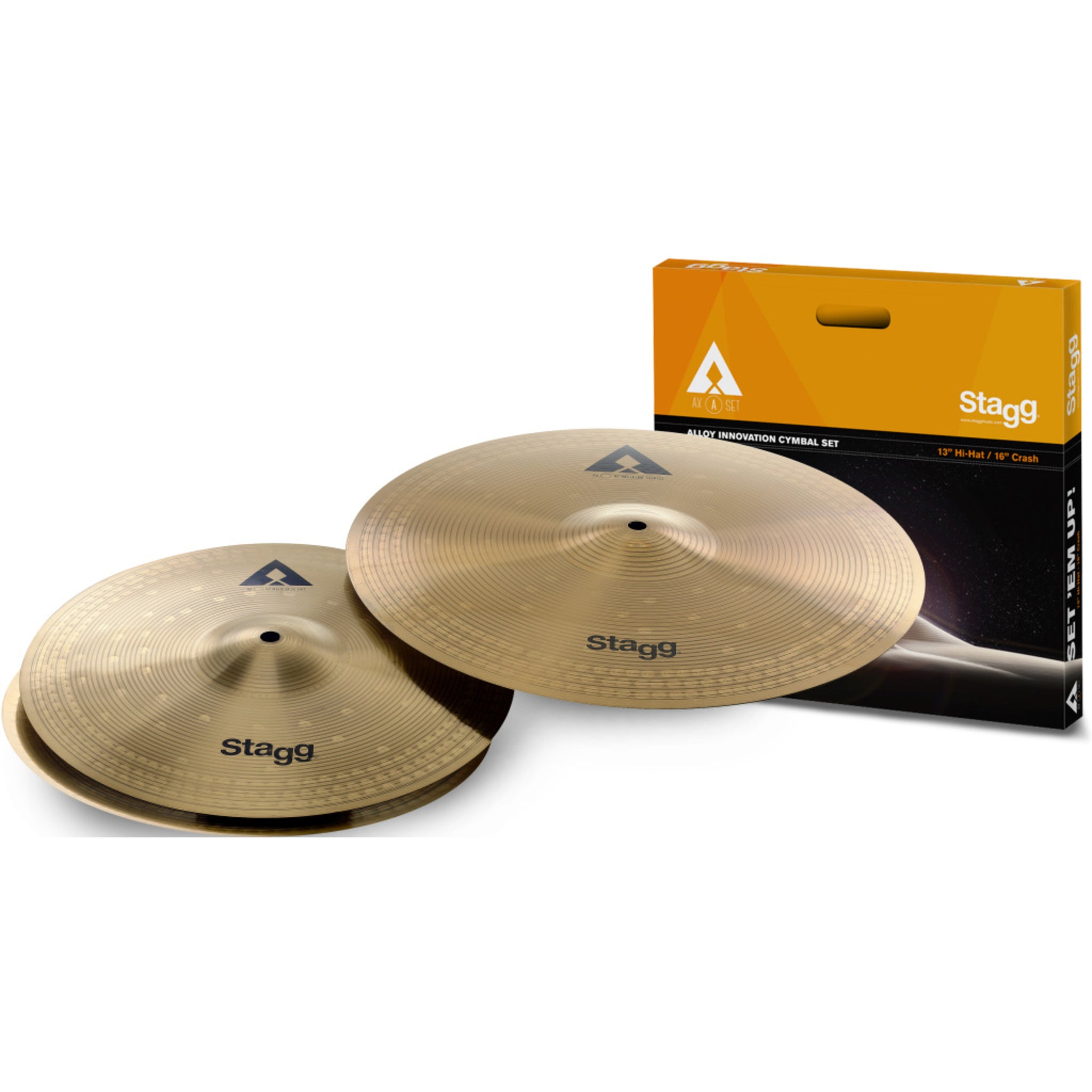 Stagg Copper-steel Alloy Innovation Cymbal Set
