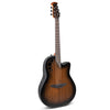 Ovation Celebrity Elite Plus E-Acoustic Guitar CE44P-ABLKW, MS/Mid/Cutaway, Blackwood