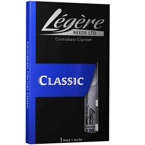 Legere Contra Bass Clarinet Classic Reed Strength 3.00