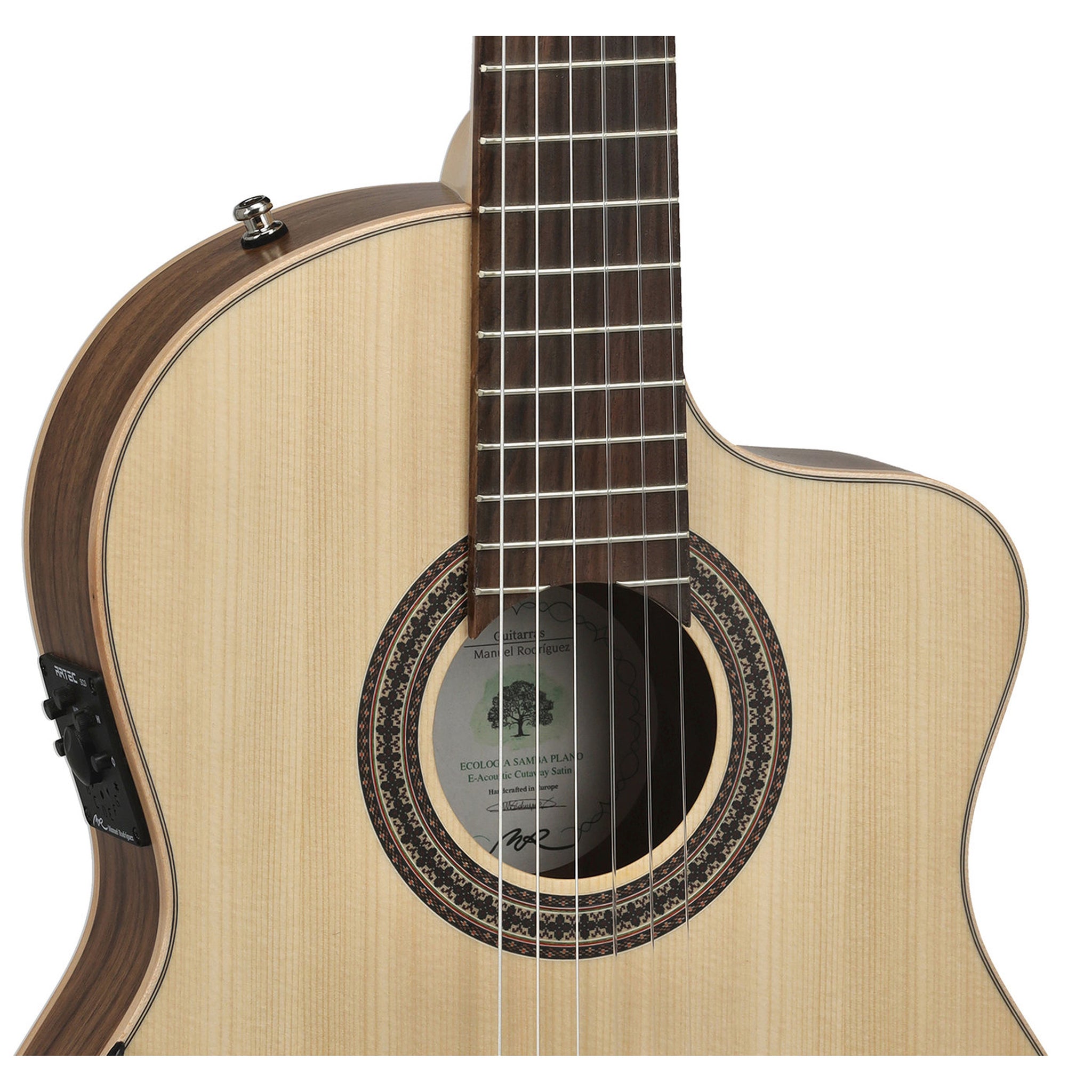 Manuel Rodriguez Electro-Acoustic Guitar Ecologia Samba Profundo, Flat
