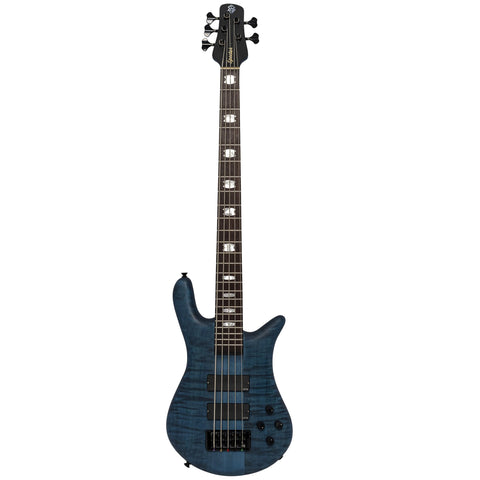 Spector Euro5 LX Bass Guitar Black & Blue
