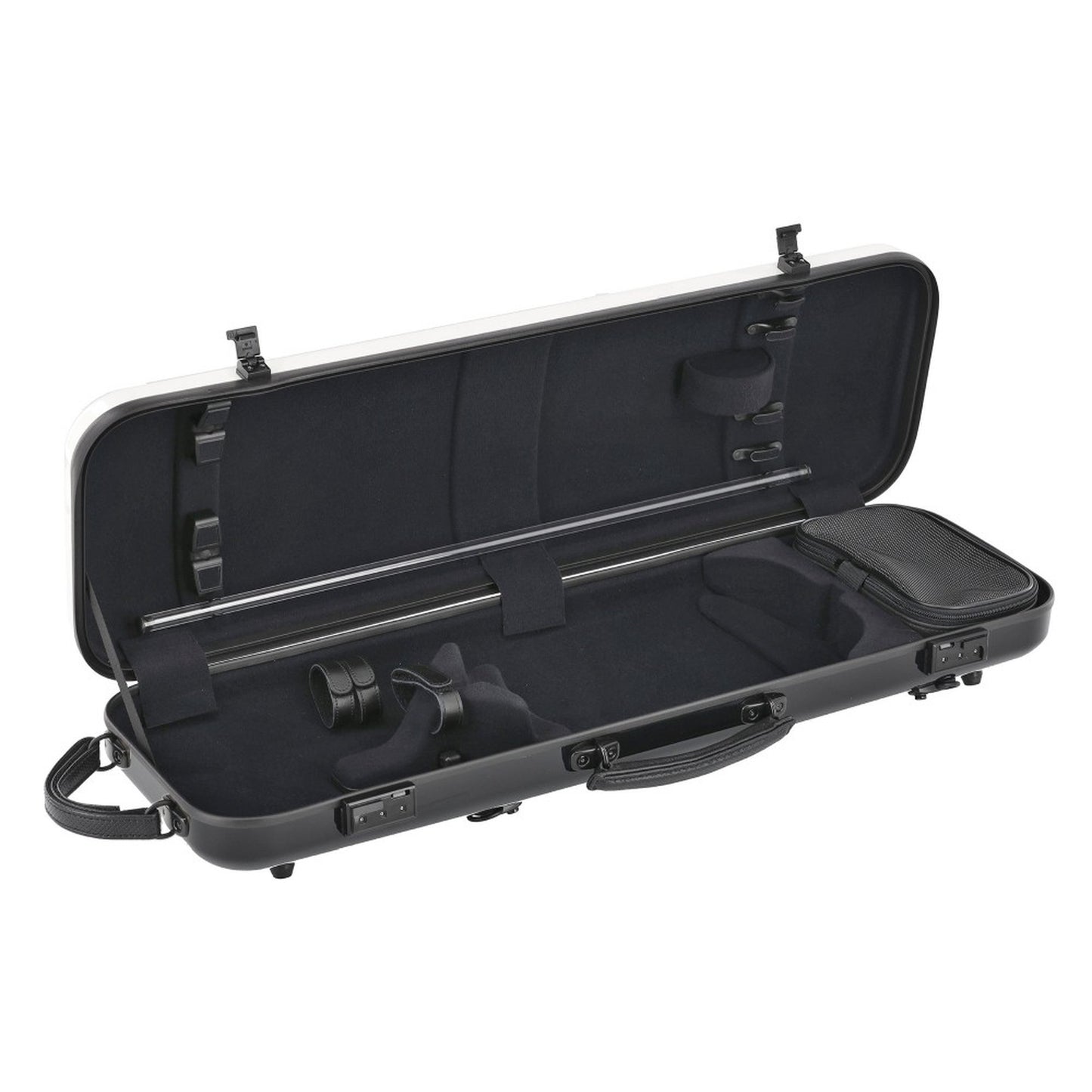 GEWA Violin Case, Air 100th Anniversary, Oblong 4/4, White & Black Subway Handle