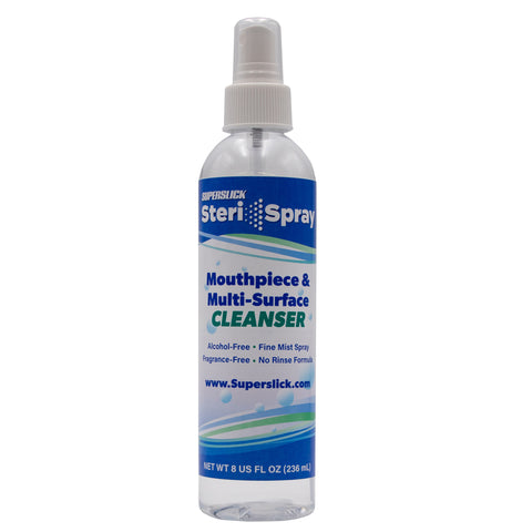 Superslick Steri-Spray Mouthpiece and Multi-Surface Cleanser, 8 oz.
