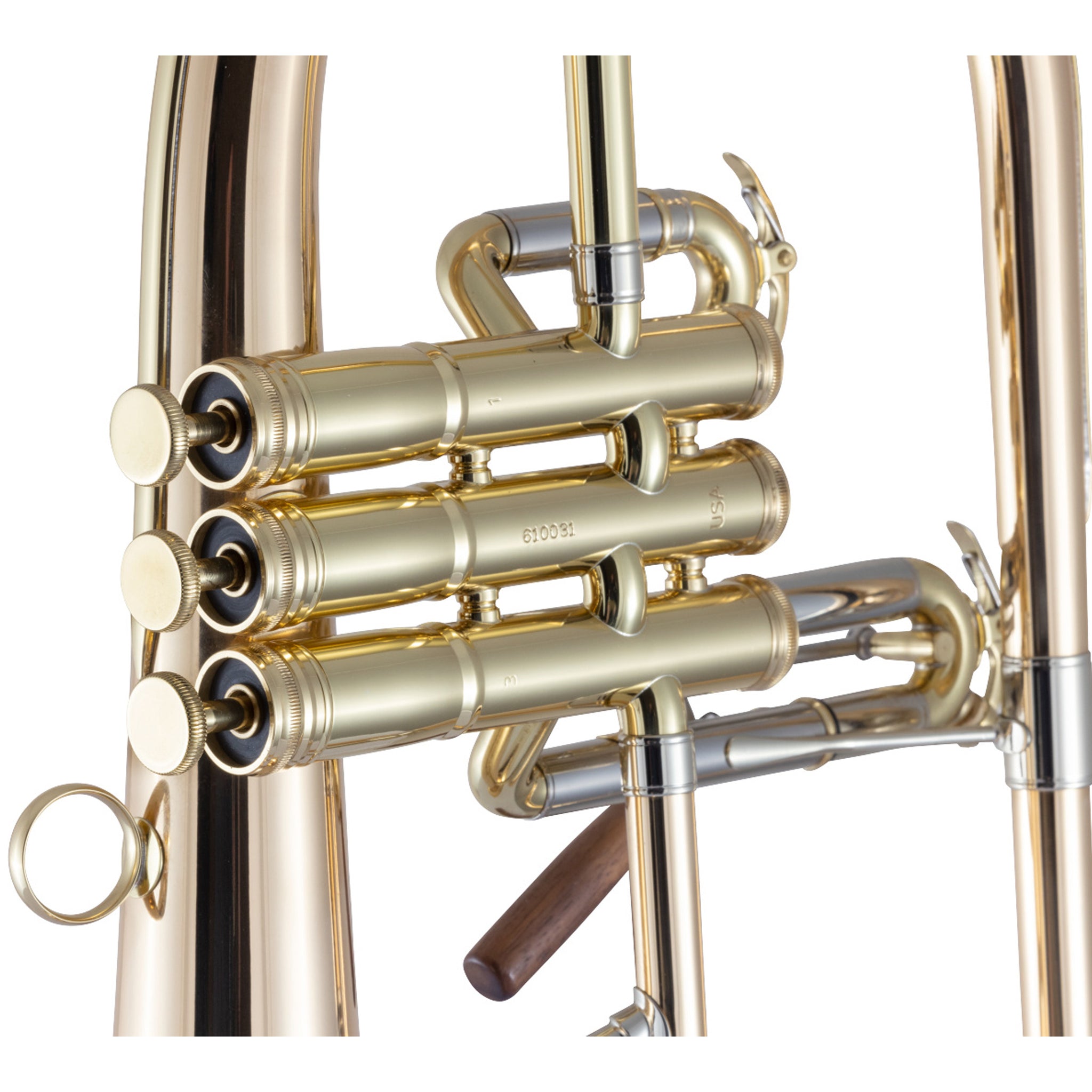 Conn 1FG Vintage One Bb Flugelhorn Gold Brass Bell