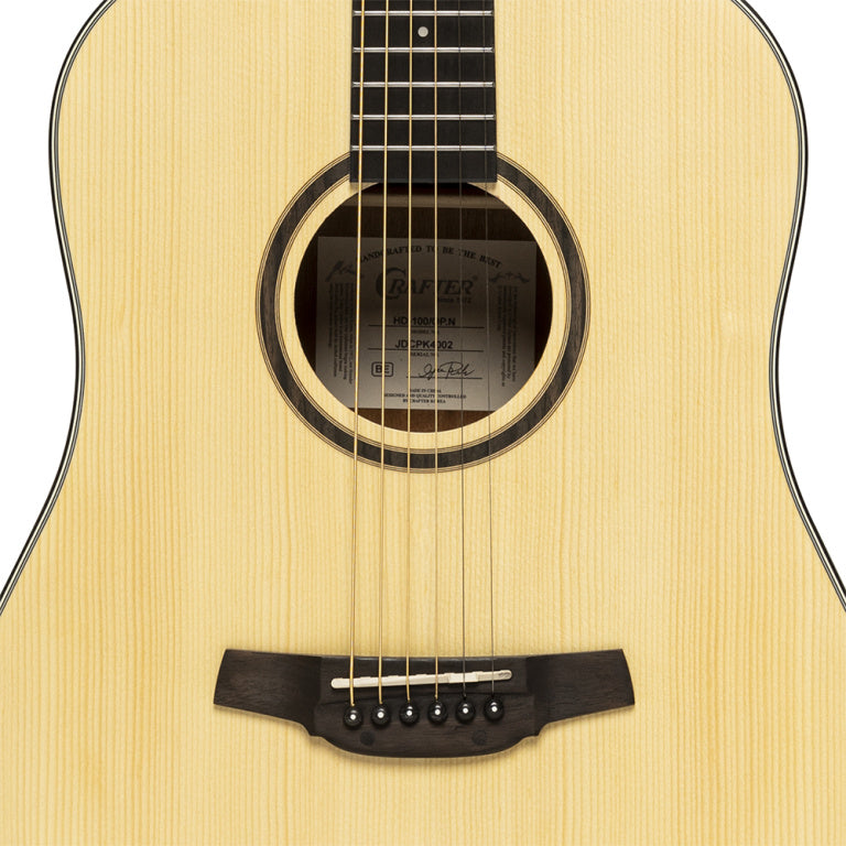 Crafter Silver Series 100 Dreadnought Acoustic Guitar With Engelmann Spruce Top
