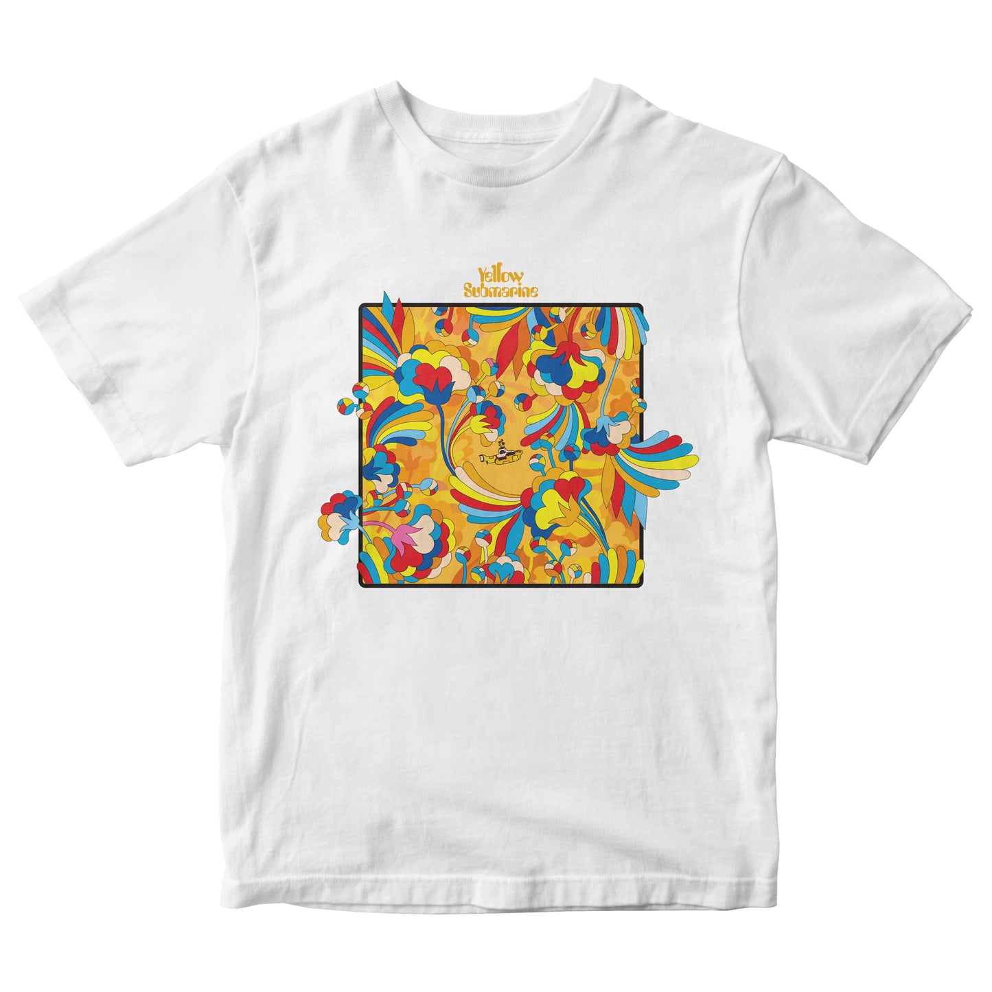 D'Addario Beatles Yellow Submarine Primrose Prairie T-Shirt, 3XL