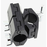 Gibraltar Road Series 1.5" Black Right Angle Double Drum Rack Clamp