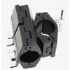 Gibraltar Road Series 1.5" Black Right Angle Double Drum Rack Clamp