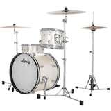 Ludwig NeuSonic Downbeat 3-piece Acoustic Drum Set Shell Pack Silver Silk