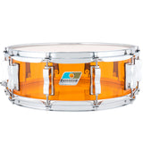 Ludwig Vistalite 5 x 14 Snare Drum Amber