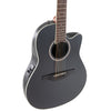 Applause E-Acoustic 12-String Acoustic Electric Guitar Black Satin