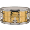 Ludwig LB422BKT Supraphonic 6.5x14 Hammered Brass w/Tube Lugs Snare Drum