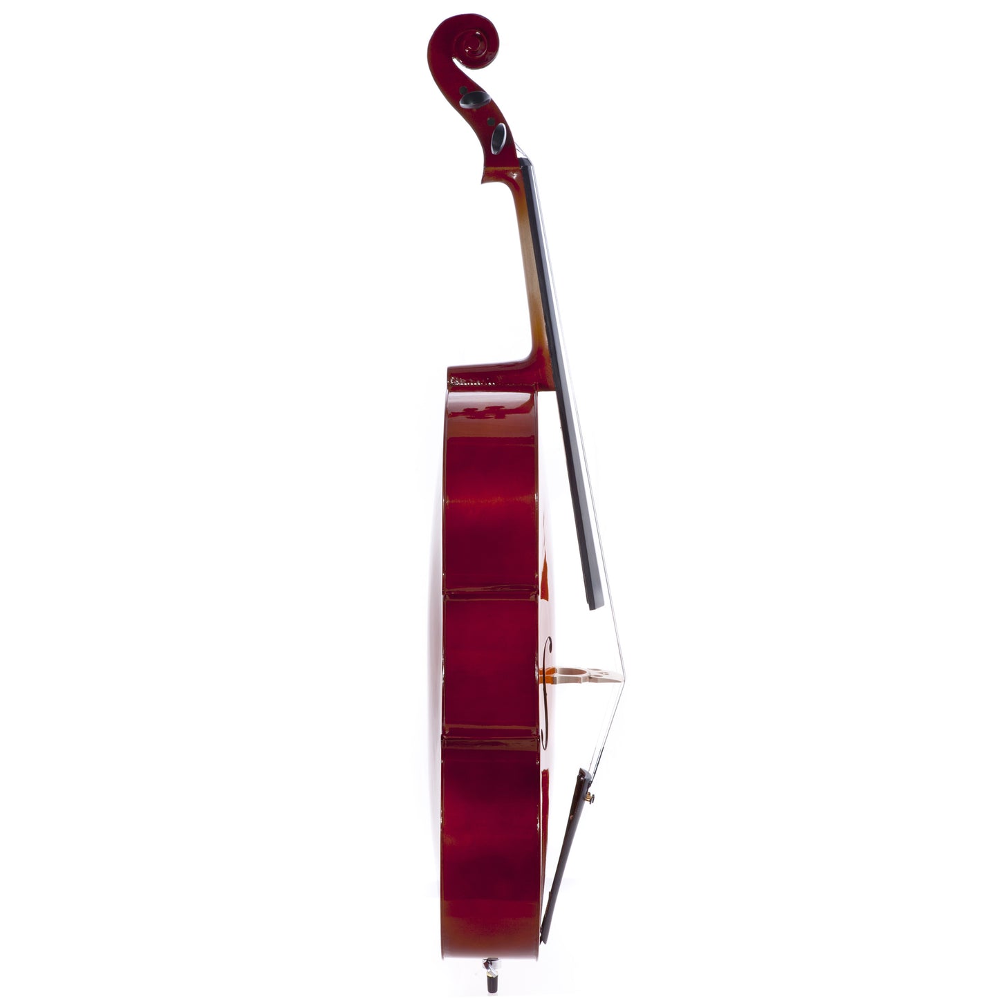 D'Luca Meister Student Cello Package 1/8 Size w/Stand, Bag, Tuner, Rosin & Bow