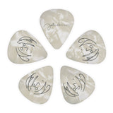 D'Addario John Lennon Signature Guitar Picks, Medium Gauge (.70mm) 10-Pack