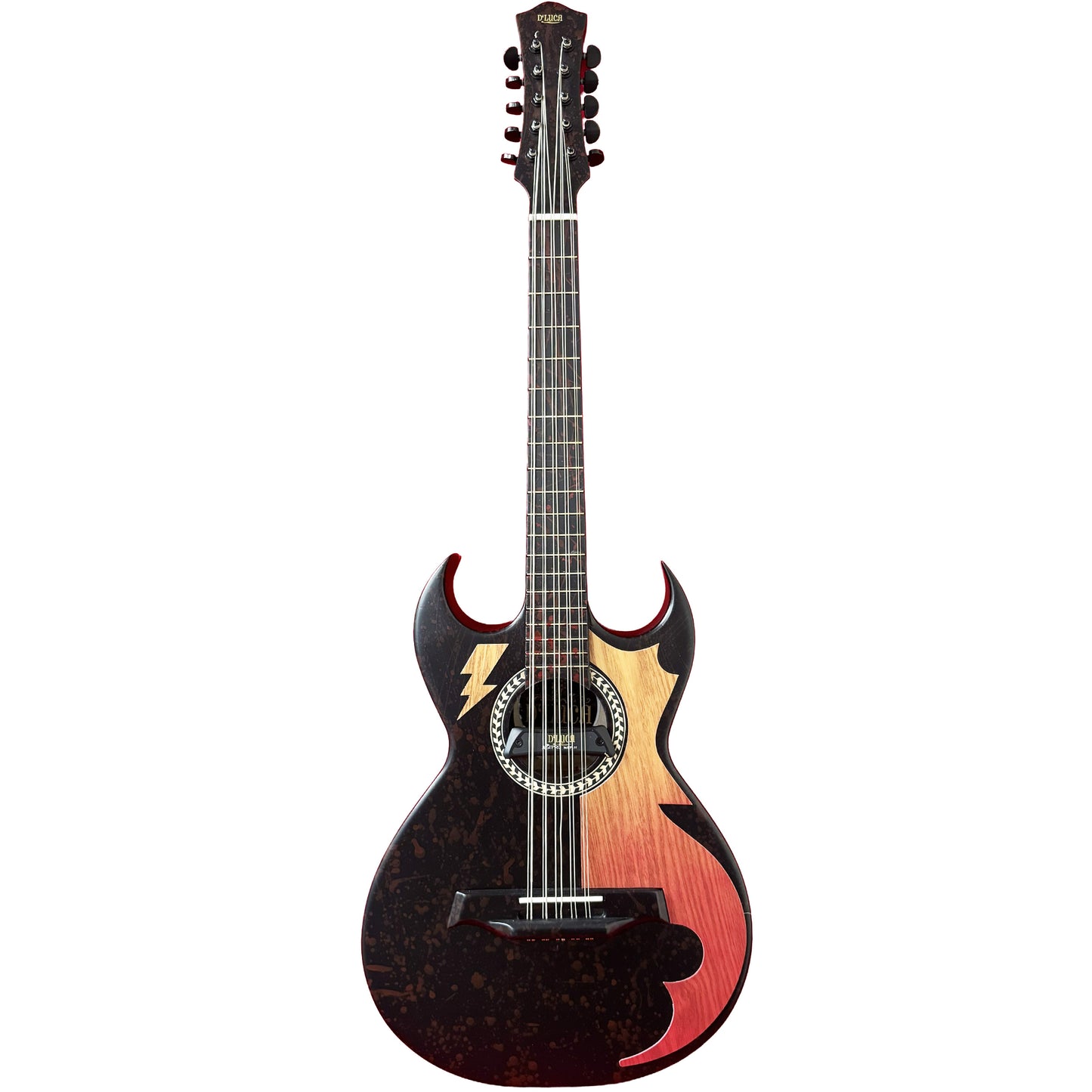 D'Luca Artisan Acoustic Electric Bajo Quinto, Storm