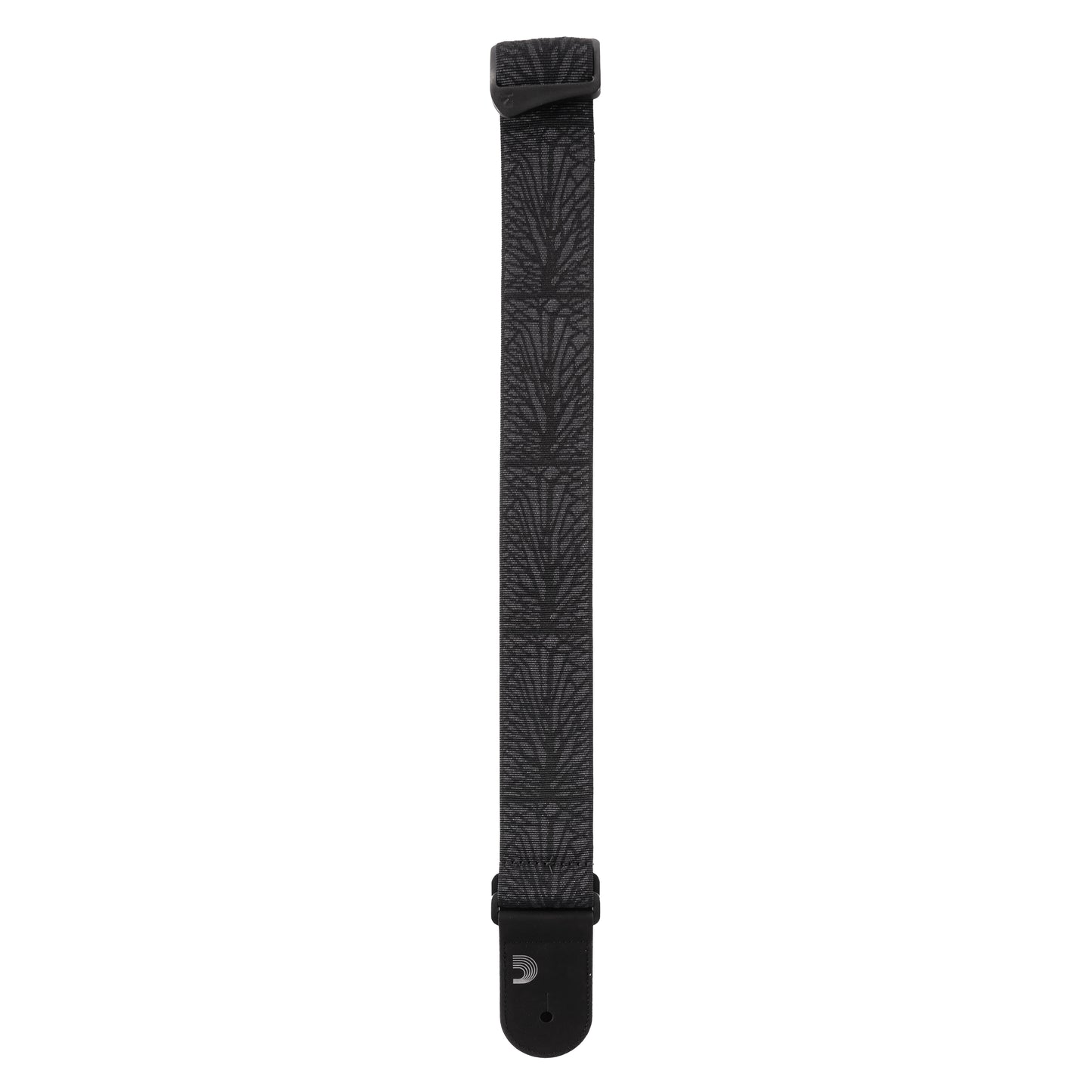 D'Addario Woven Guitar Strap, Lightning Black Tubular
