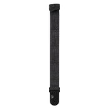 D'Addario Woven Guitar Strap, Lightning Black Tubular