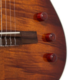Angel Lopez Hybrid Nylon Electric Semi-Acoustic Guitar, Tobacco Sunburst