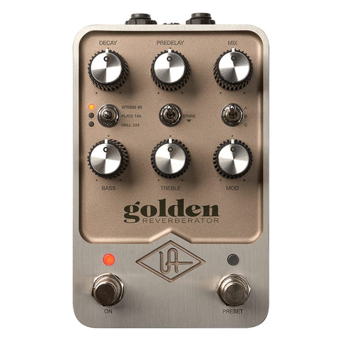 Universal Audio UAFX Golden Reverb Pedal with Bluetooth