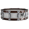 Dixon Classic Series Wood Snare Drum 3.5x14 Sub Zero White Wood Hoops