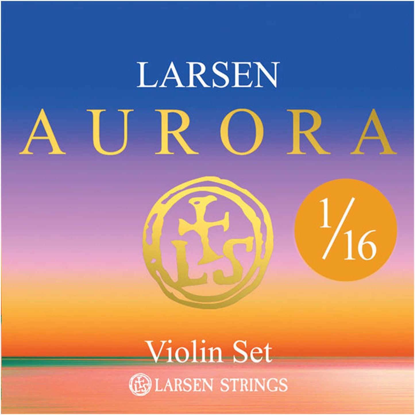 Larsen Aurora, Violin String Set, 1/16, Medium