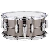 Ludwig LB417 Black Beauty 6.5x14 Smooth Shell, Imperial Lugs Snare Drum
