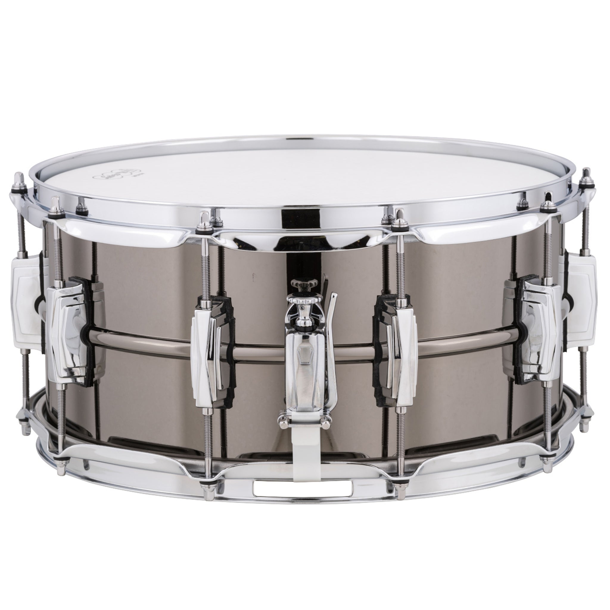 Ludwig LB417 Black Beauty 6.5x14 Smooth Shell, Imperial Lugs Snare Drum