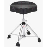 Gibraltar 9000 Series 4-Post Oversized Saddle Drum Throne