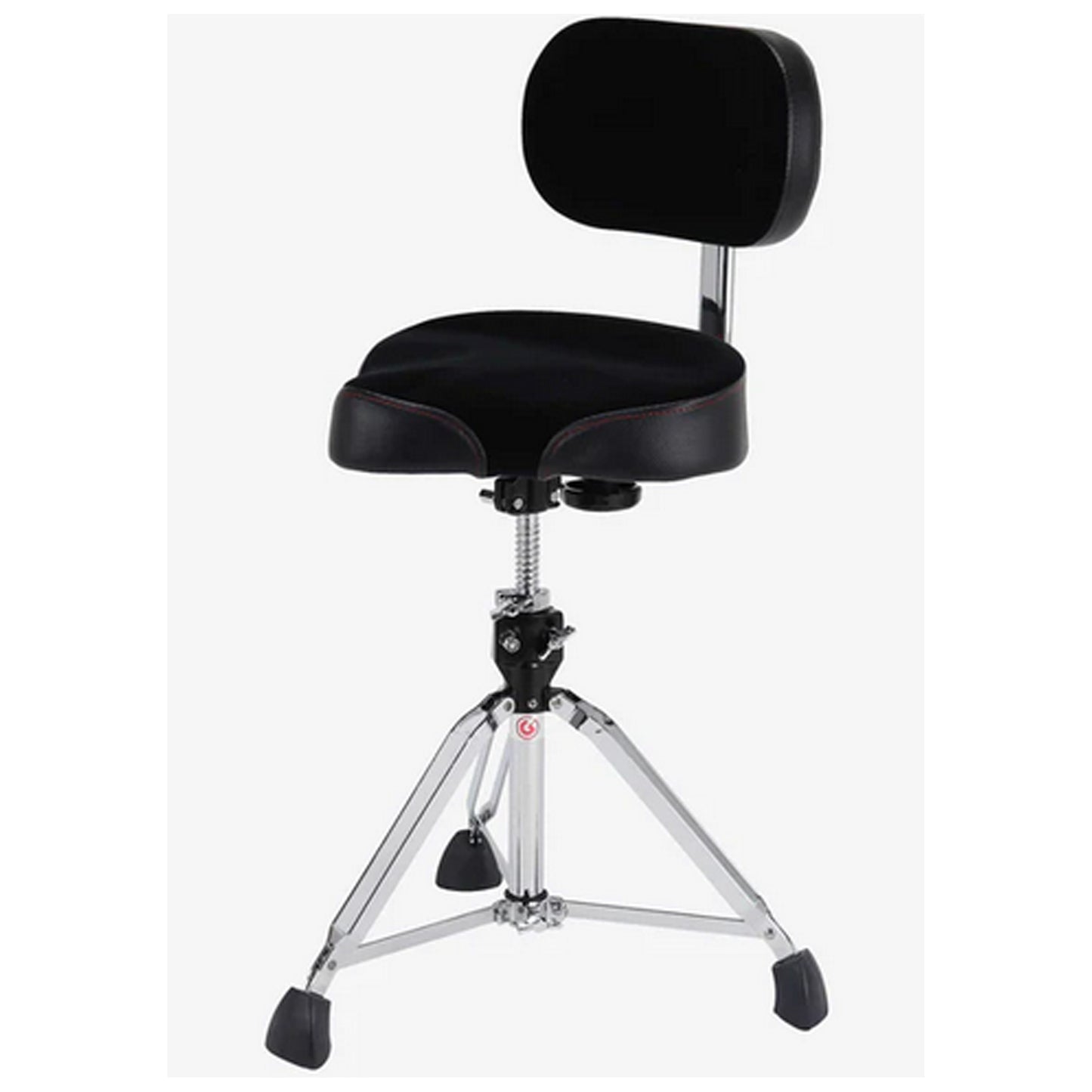 Gibraltar 9000 Series 16" Cordura Saddle Drum Throne with Backrest