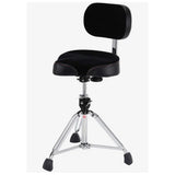 Gibraltar 9000 Series 16" Cordura Saddle Drum Throne with Backrest