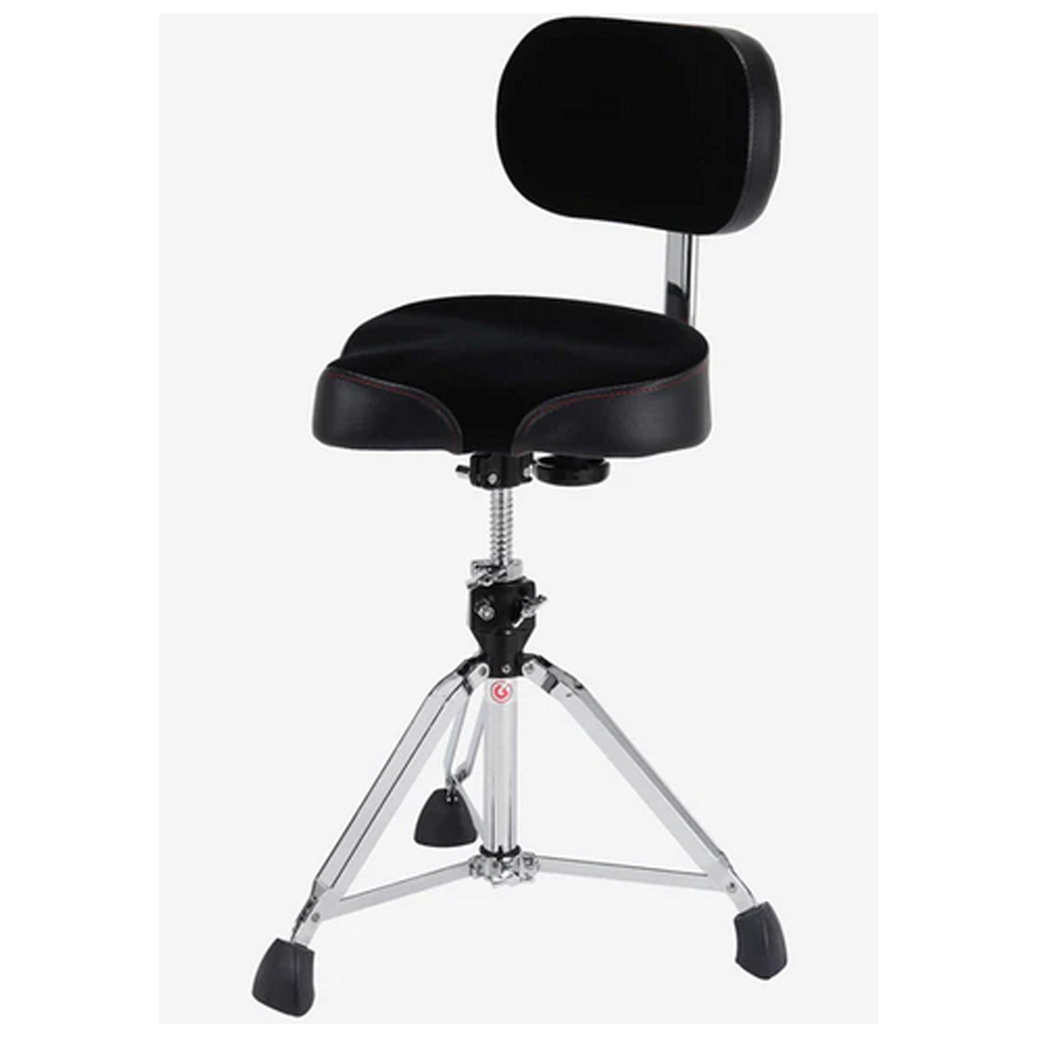 Gibraltar 9000 Series 16" Cordura Saddle Drum Throne with Backrest